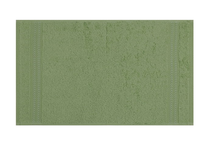 Mijölnir Toalla de manos de algodón 100% verde, 50x90 cm, 500 gr/m²
